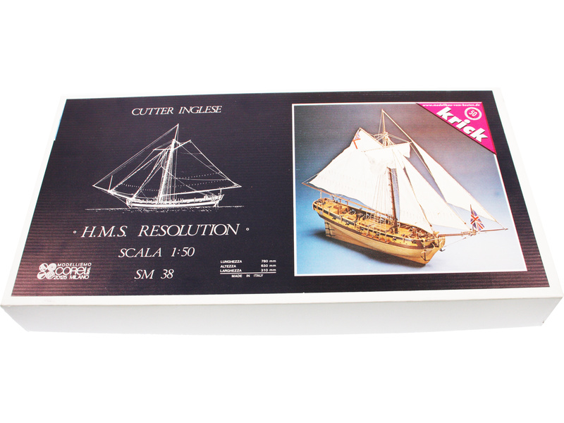 COREL H.M.S. Resolution 1700 1:50 kit