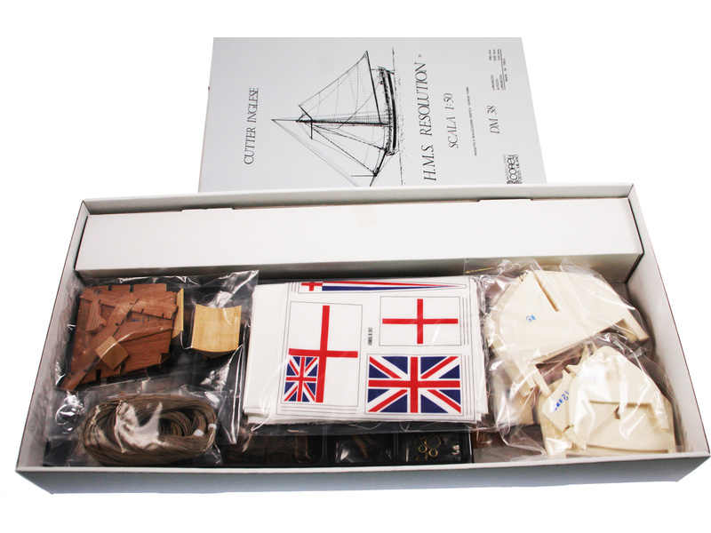 COREL H.M.S. Resolution 1700 1:50 kit