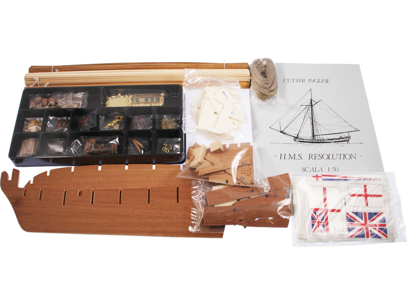 COREL H.M.S. Resolution 1700 1:50 kit