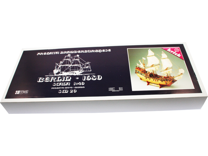 COREL Berlin fregata 1674 1:40 kit