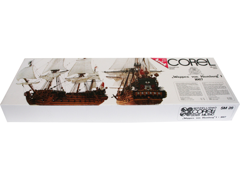 COREL Wappen von Hamburg 1667 1:50 kit