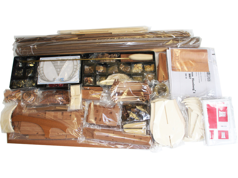 COREL Wappen von Hamburg 1667 1:50 kit