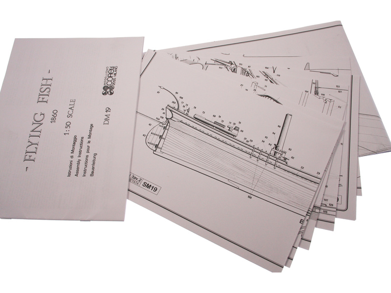 COREL Flying Fish 1860 1:50 kit