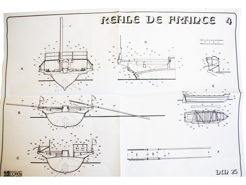COREL Reale de France 1:60 kit