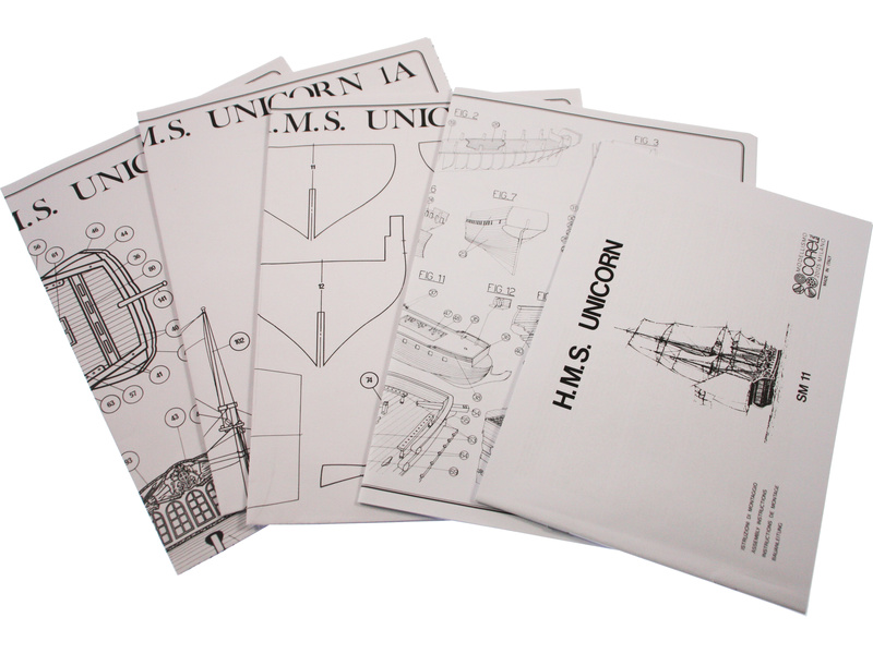 Corel HMS Unicorn 1:75 kit