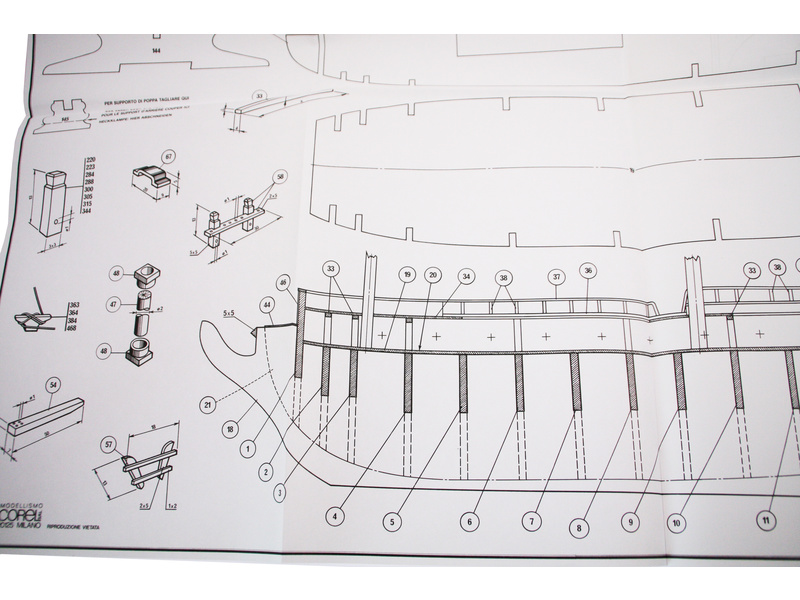COREL La Sirene 1750 1:75 kit