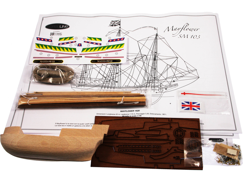 COREL Mayflower 1:140 kit