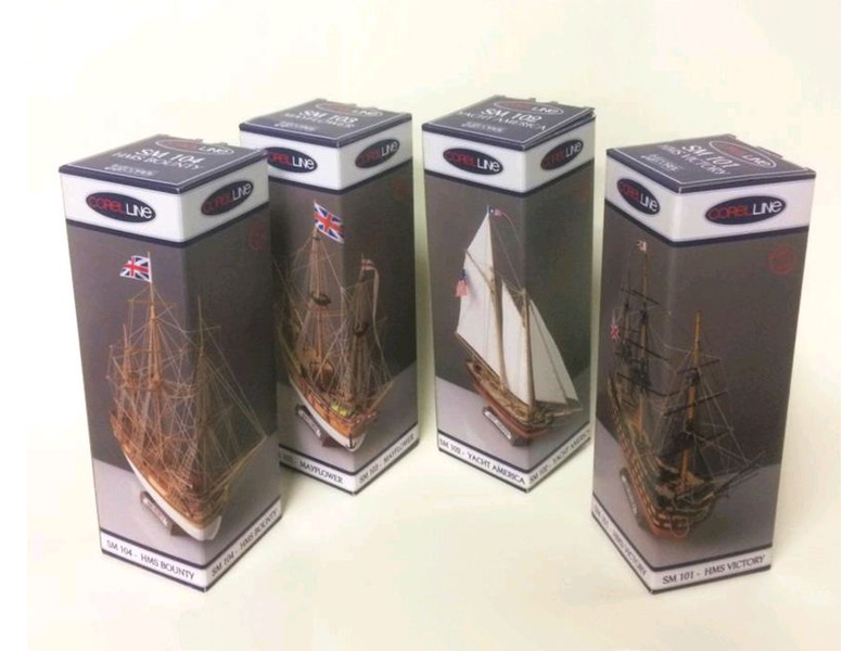 COREL H.M.S. Bounty 1:130 kit