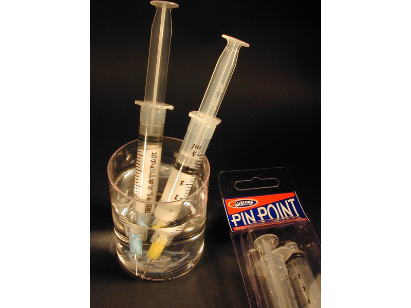 Injekční stříkačky 5ml se 3 jehlami pro aplikaci lepidel