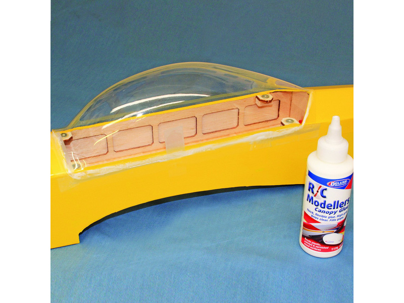 RC Modeller's lepidlo na kabiny, dřevo, plasty v tubě 80ml,