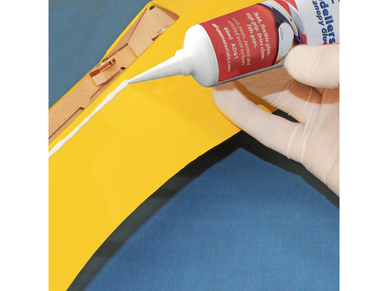 RC Modeller's lepidlo na kabiny, dřevo, plasty v tubě 80ml,