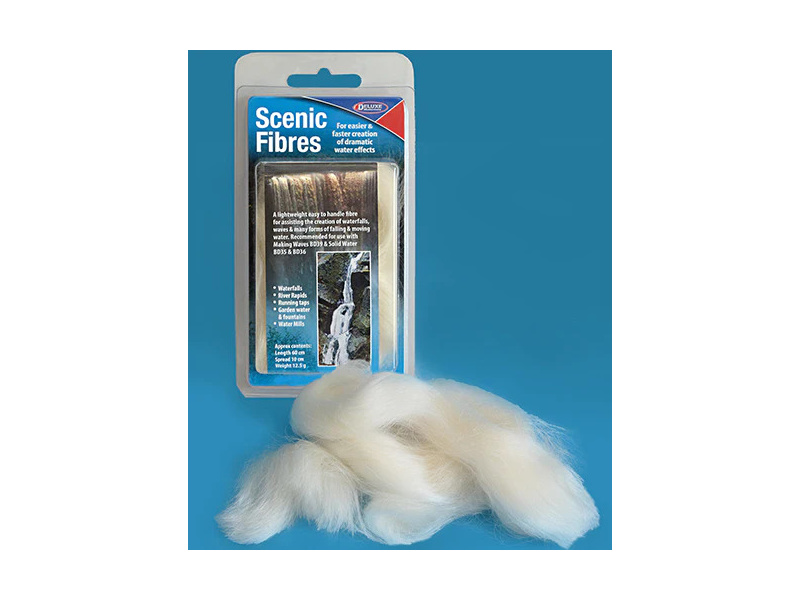 Scenické vlákna na vytvoření tekoucí vody