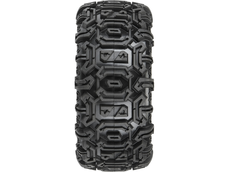 Duratrax kolo 2.2"/3.0" Warthog H12/14mm černé (2)