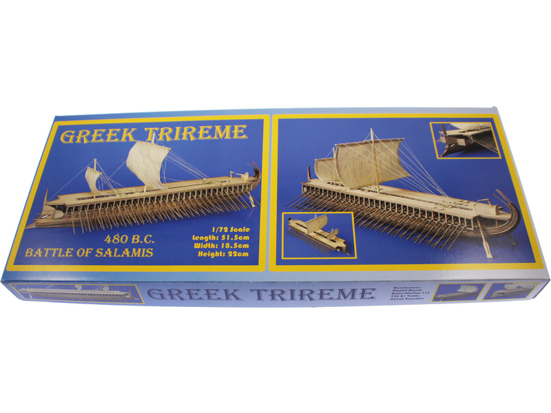 Dušek Řecká triréma 480 př.n.l 1:72 kit
