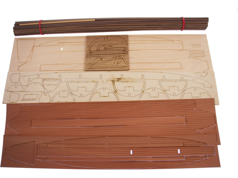 Dušek Řecká triréma 480 př.n.l 1:72 kit