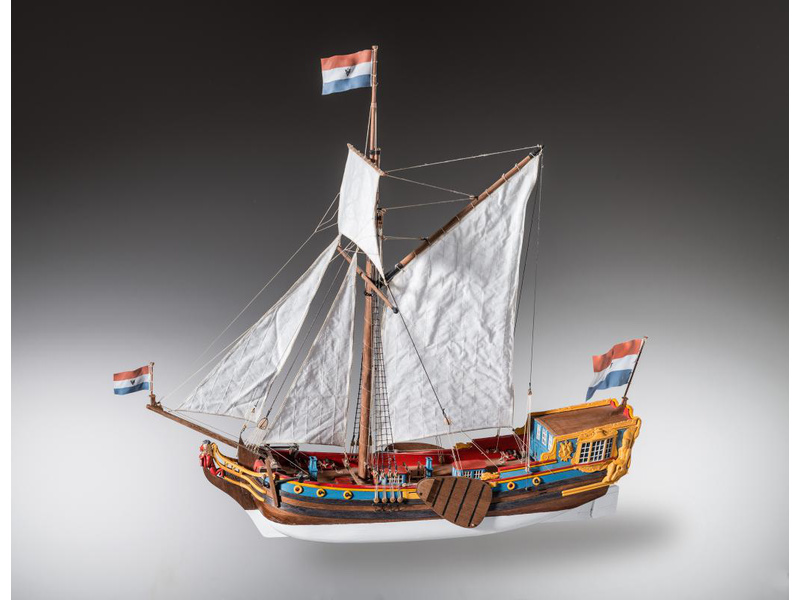 Dušek Holandská státní jachta 17st. 1:48 kit