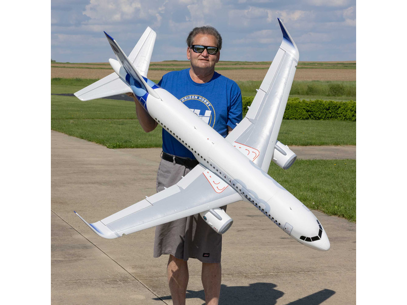 E-flite Airbus A320neo 1.5m EDF AS3X+ SAFE Select BNF Basic