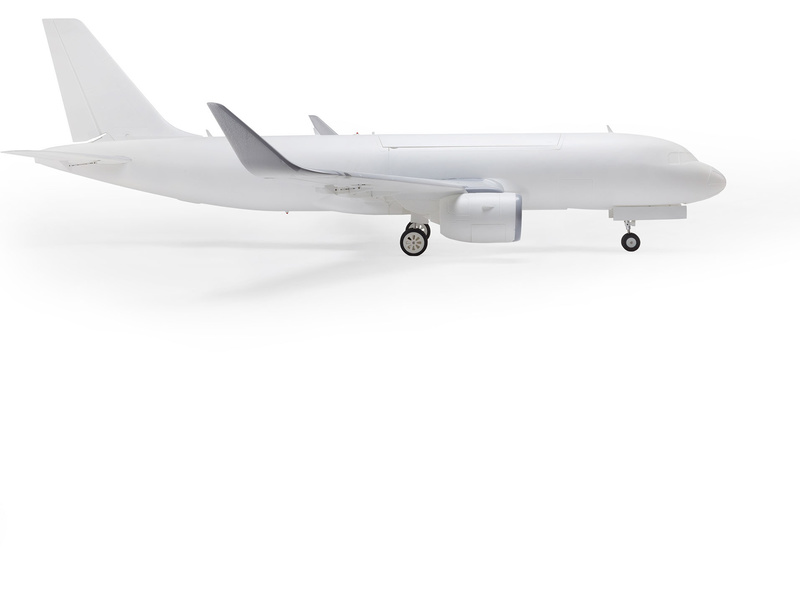 E-flite Airbus A320neo 1.5m EDF AS3X+ SAFE Select BNF Basic bílý
