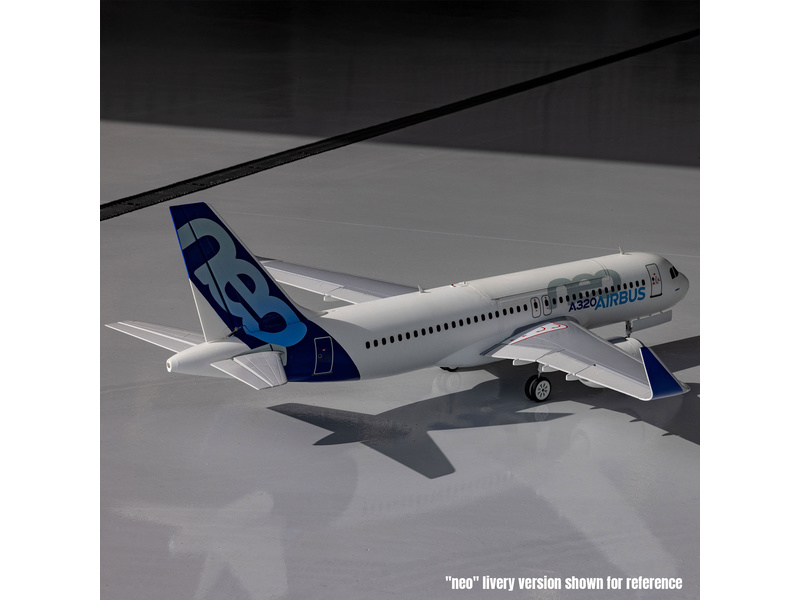 E-flite Airbus A320neo 1.5m EDF AS3X+ SAFE Select BNF Basic bílý