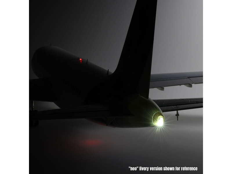 E-flite Airbus A320neo 1.5m EDF AS3X+ SAFE Select BNF Basic bílý