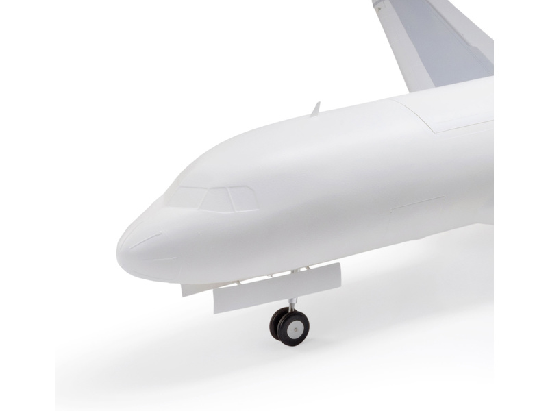 E-flite Airbus A320neo 1.5m EDF AS3X+ SAFE Select BNF Basic bílý