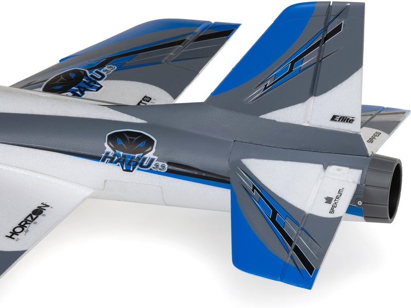 E-flite Habu SS 0.7m 50mm EDF Jet BNF Basic AS3X+ SAFE Select