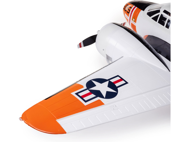 E-flite Beechcraft D18/RC-45J 1.5m BNF Basic AS3X+ SAFE Select,