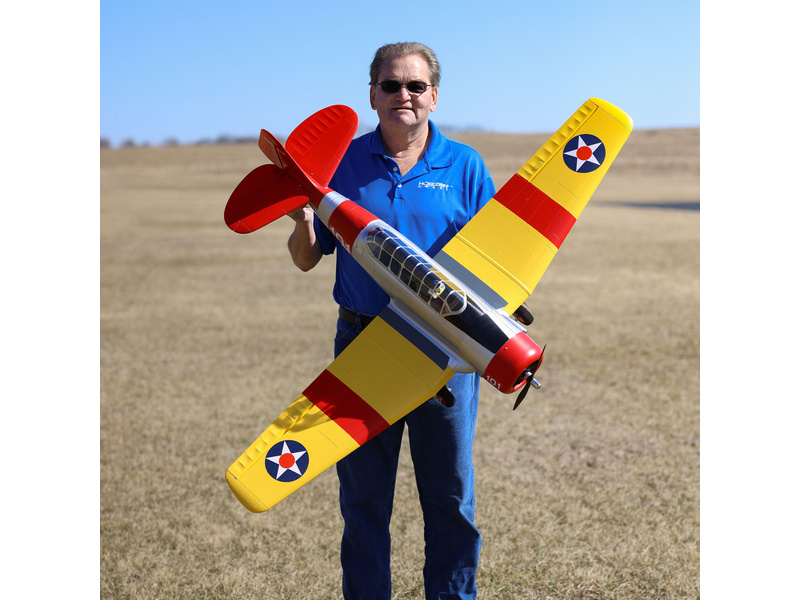 E-flite SNJ-5/AT-6 Texan 1.5m AS3X+ SAFE Select BNF Basic