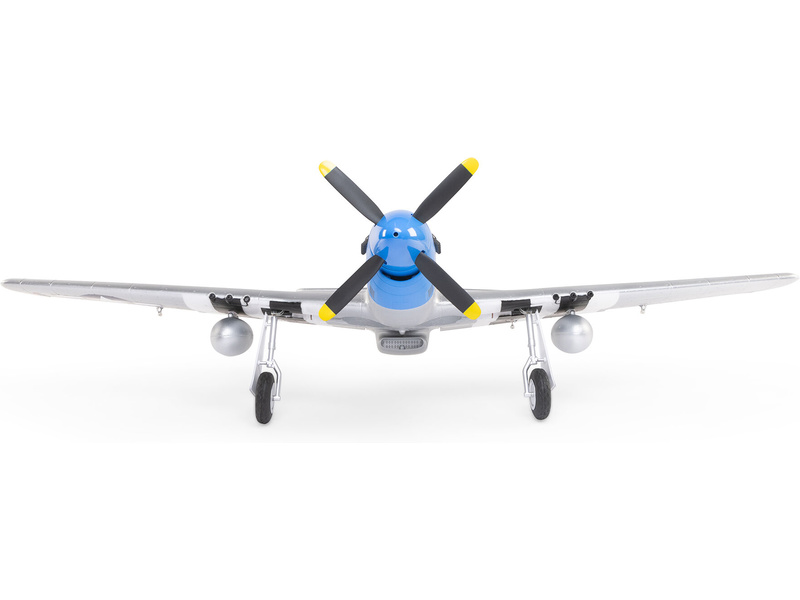 E-flite P-51D Mustang 1.2m SAFE Select BNF Basic