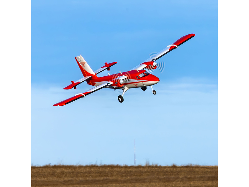 E-flite DHC-6 Twin Otter 1.4m AS3X+ SAFE Select BNF Basic