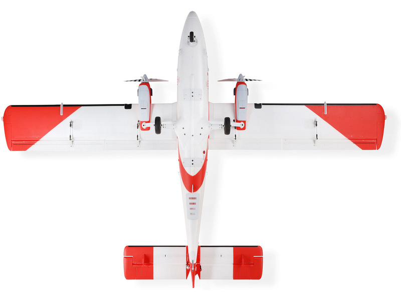 E-flite DHC-6 Twin Otter 1.4m AS3X+ SAFE Select BNF Basic