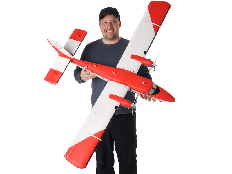 E-flite DHC-6 Twin Otter 1.4m AS3X+ SAFE Select BNF Basic