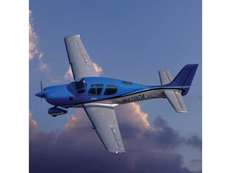 E-flite Cirrus SR22T 0.73m AS3X SAFE Select BNF Basic