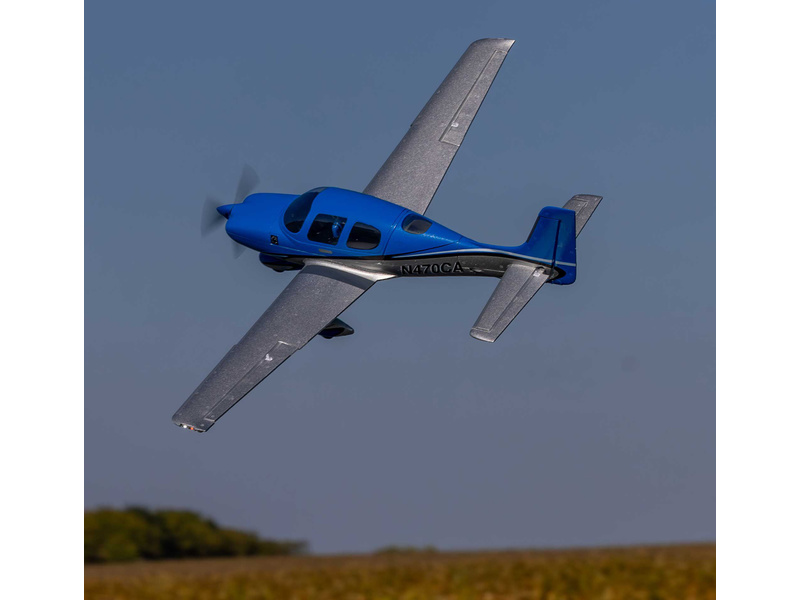 E-flite Cirrus SR22T 0.73m AS3X SAFE Select BNF Basic