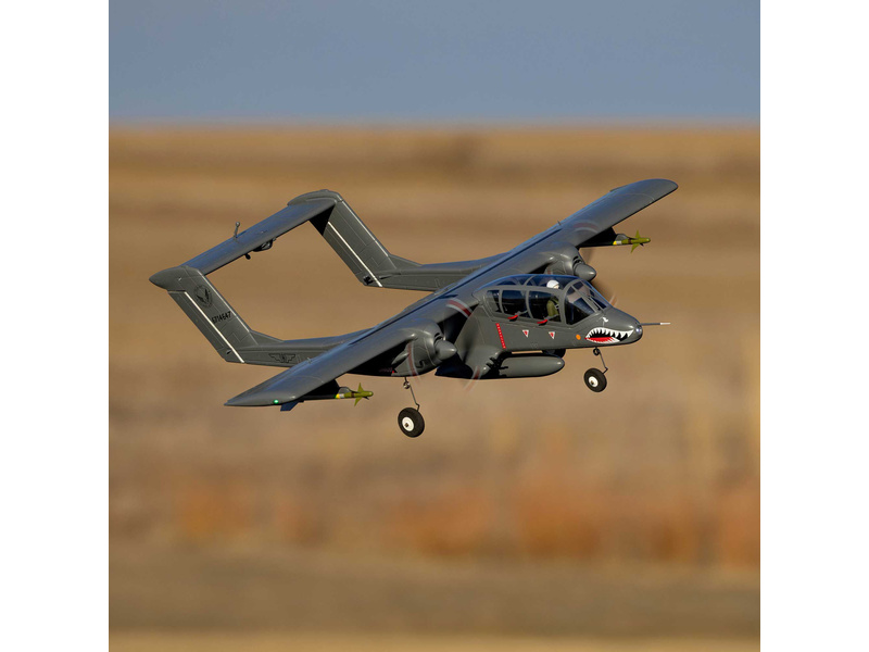 E-flite OV-10 Bronco 0.65m AS3X SAFE Select BNF Basic