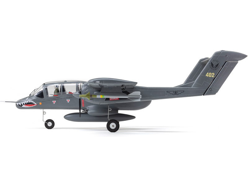 E-flite OV-10 Bronco 0.65m AS3X SAFE Select BNF Basic,