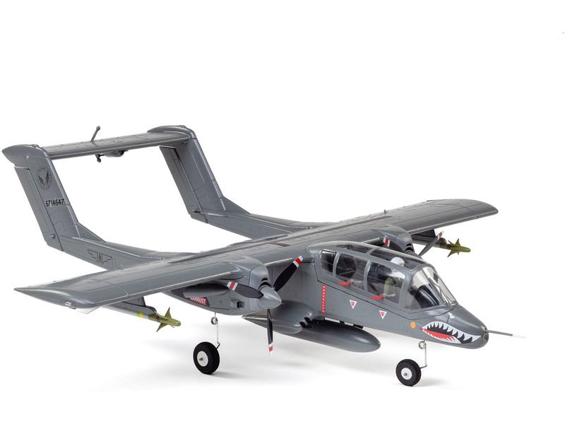 E-flite OV-10 Bronco 0.65m AS3X SAFE Select BNF Basic,