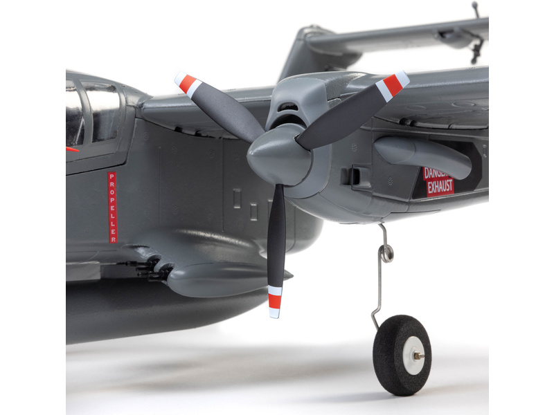 E-flite OV-10 Bronco 0.65m AS3X SAFE Select BNF Basic,