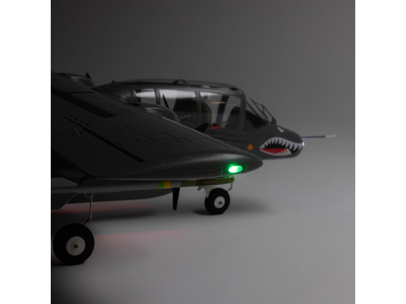 E-flite OV-10 Bronco 0.65m AS3X SAFE Select BNF Basic,