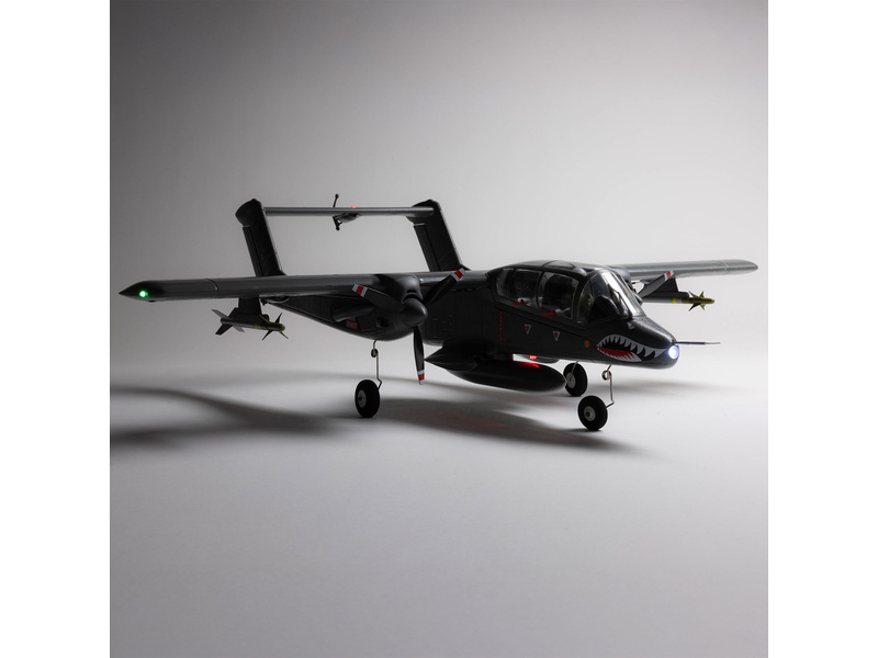 E-flite OV-10 Bronco 0.65m AS3X SAFE Select BNF Basic,