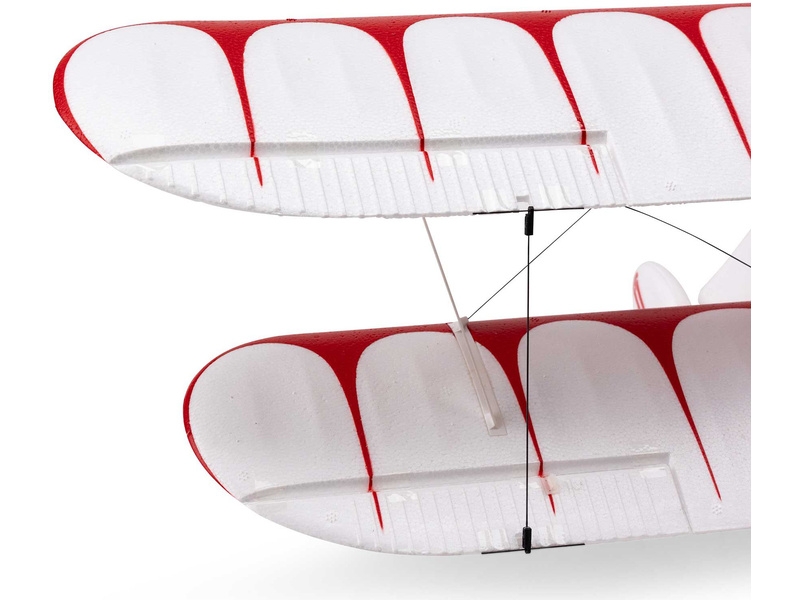 E-flite Waco 0.55m SAFE Select BNF Basic bílé