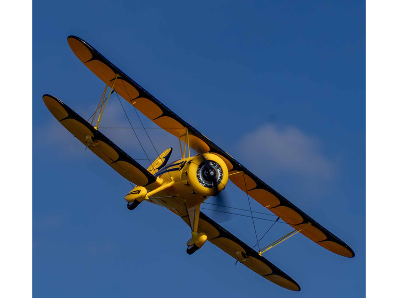 E-flite Waco 0.55m SAFE Select BNF Basic žluté,