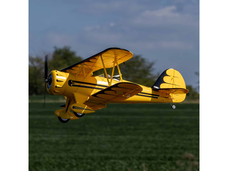 E-flite Waco 0.55m SAFE Select BNF Basic žluté,