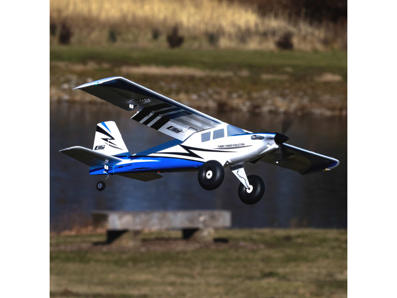 E-flite Turbo Timber Evolution 0.7m SAFE Select BNF Basic