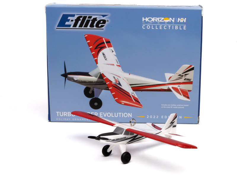 E-flite Turbo Timber Evolution vánoční ozdoba 2022