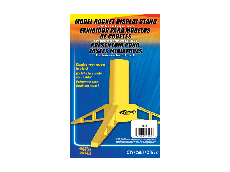 Estes stojánek na rakety (motory C11/D/E)