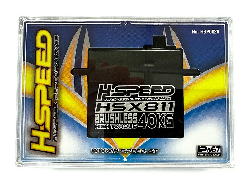 H-Speed servo HSX811 40kg.cm 0.085s/60° 25T