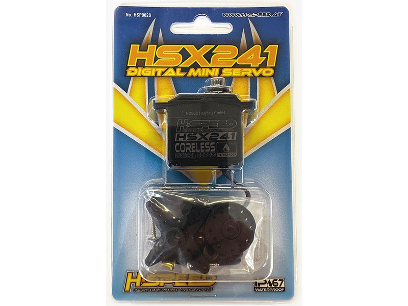 H-Speed servo HSX241 6.0kg.cm 0.085s/60° 25T