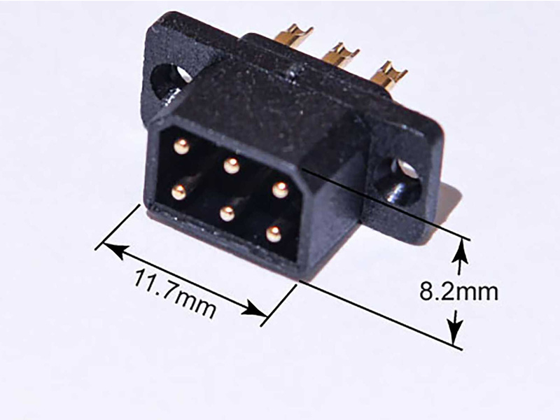 Hangar 9 konektor 6-pinový (pár)