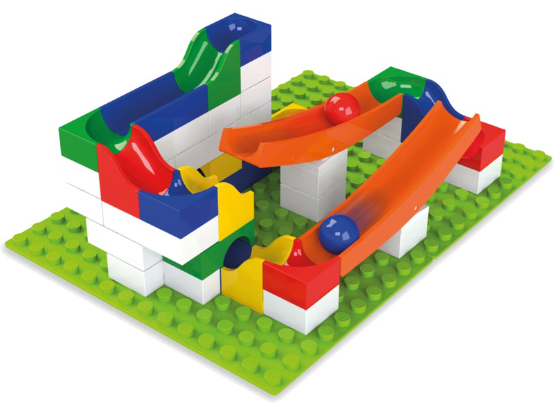 HUBELINO Kuličková dráha - rozšíření s kolébkou 45 dílků